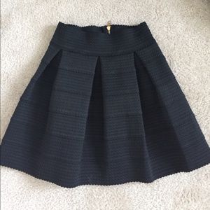 Honey Punch Black Skirt